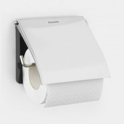 Brabantia Toilet Roll Holder-Brilliant Steel