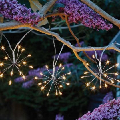 Smart Solar Starburst String Lights