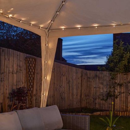 Smart Solar Decorative Gazebo String Lights