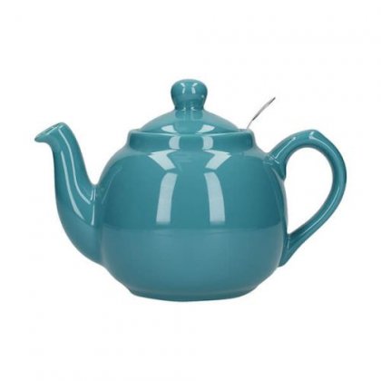 London Pottery Farmhouse Filter 2 Cup Teapot Aqua