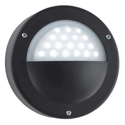 Searchlight Led Outdoor Wall Light Black White Led