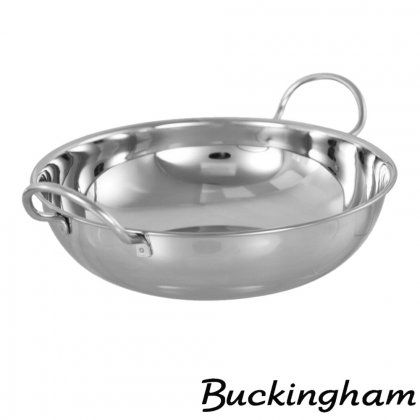 Buckingham Stainless Steel Balti Serving Dish - 16cm