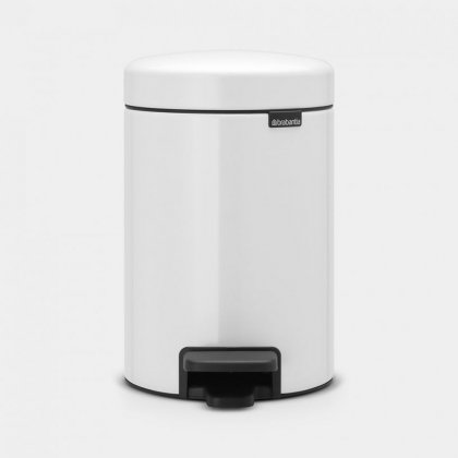 Brabantia NewIcon 3 Litre Pedal Bin - White