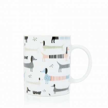 Dog Porcelain Mug