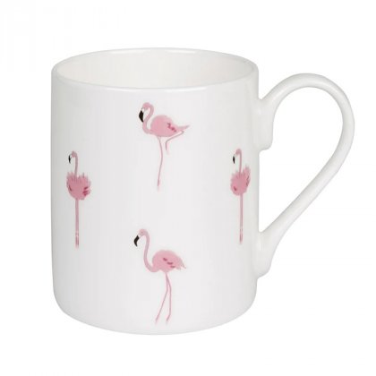 Sophie Allport Standard Fine Bone China Mug 275ml - Flamingo