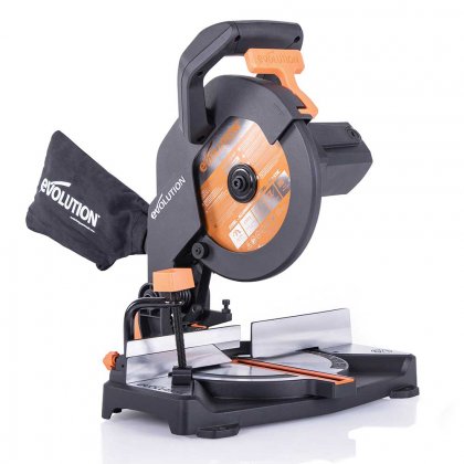 Evolution R210CMS Multi-Purpose Compound Mitre Saw 1200W 110V