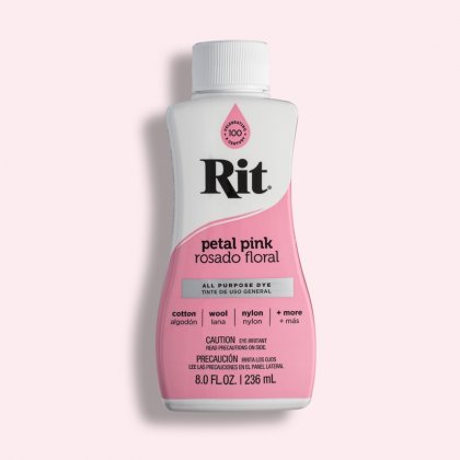 Rit All Purpose Liquid Dye 8 fl.oz - Petal Pink