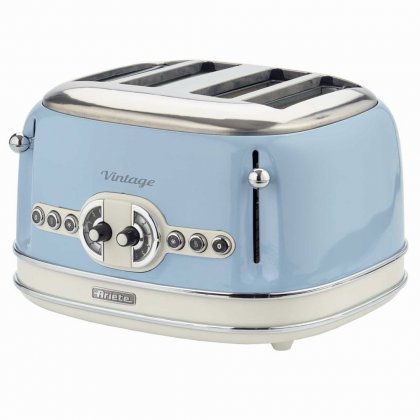 Ariete Vintage 4 Slice Toaster Blue