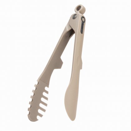 Fusion Twist Food Tongs Grey