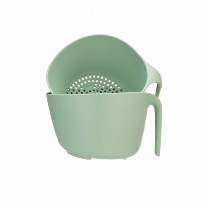 Fusion Twist Mixing Bowl & Colander Set - Mint