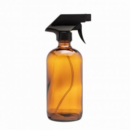 &Again Amber Glass Spray Bottle 500ml