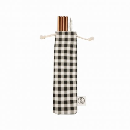 &Again Bronze Short Straws 4 Pack