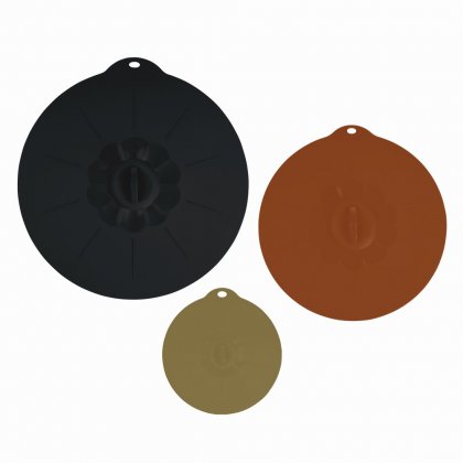 &Again Silicone Pan & Bowl Lids (Pack of 3)