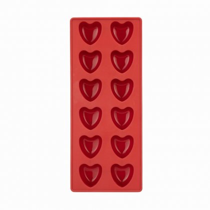 Fusion Twist Silicone Heart Ice Tray - Assorted