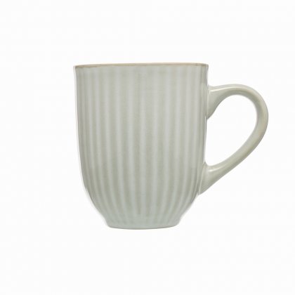 Siip Ribbed Mug Light Grey