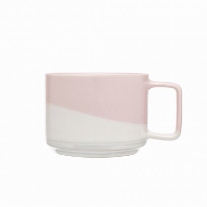 Siip Fundamental Two Tone Pastel Mug - Pink