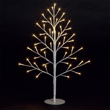 SnowTime Angel Tree with 51 Warm White LED 60cm