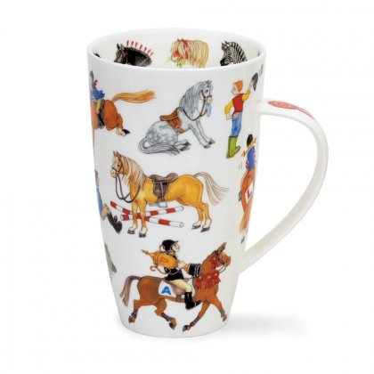 Dunoon Henley China 600ml Mug - Horse Play