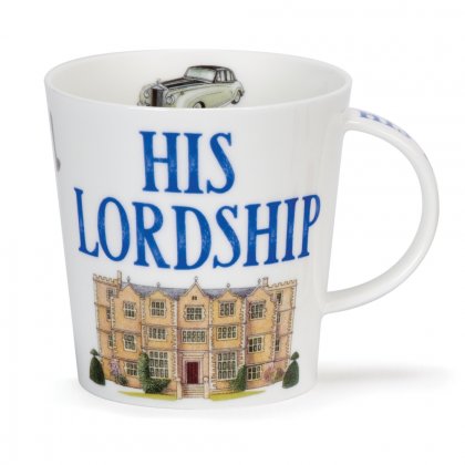 Dunoon Cairngorm Shape Fine Bone China Mug - His Lordship