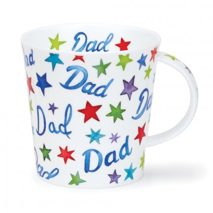 Dunoon Cairngorm Shape Fine Bone China Mug - Dad