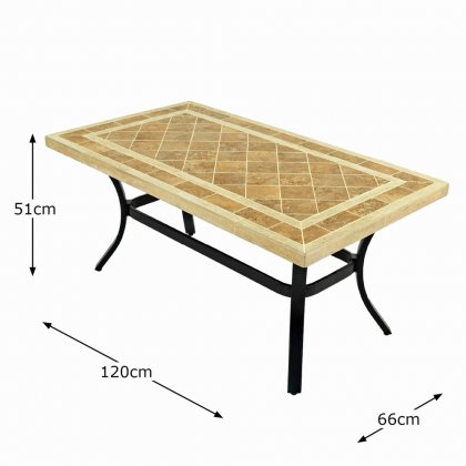 HAMPTON 120x66cm Coffee Table