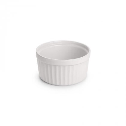 Jomafe Gourmet White Souffle Dish - 14cm