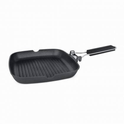 Jomafe Biocook Grill Pan with Mobile Handle - 24cm