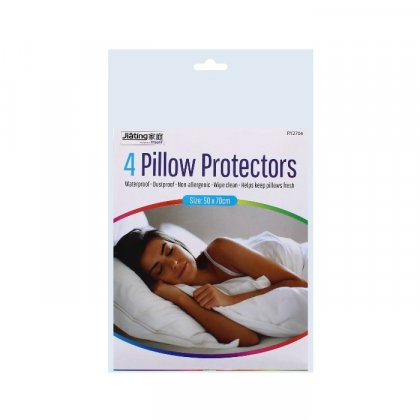 Ryson Pillow Protectors 50cm x 70cm (Pack of 4)