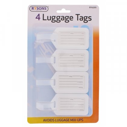 Rysons 4 Luggage Tags