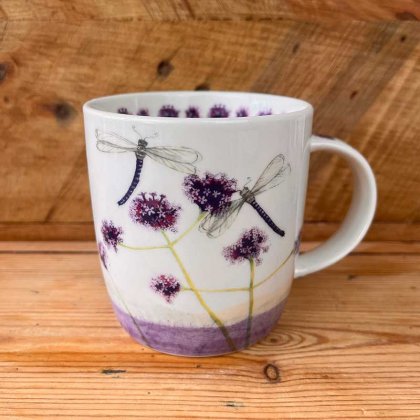 Alex Clark Mug - Dragonflies