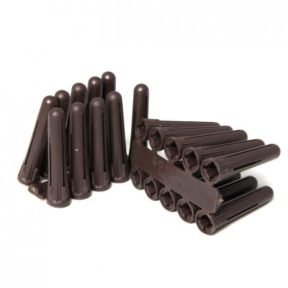 ForgeFix Plastic Wall Plug Brown No.8-10 (Box of 1000)