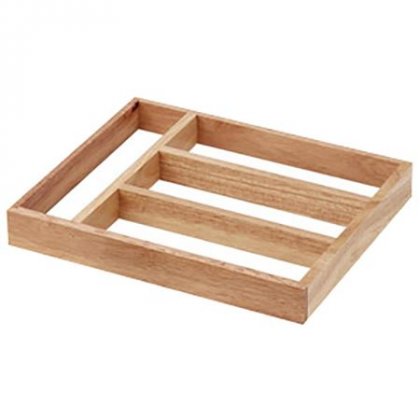 Zodiac Naturals Wooden Cutlery Tray