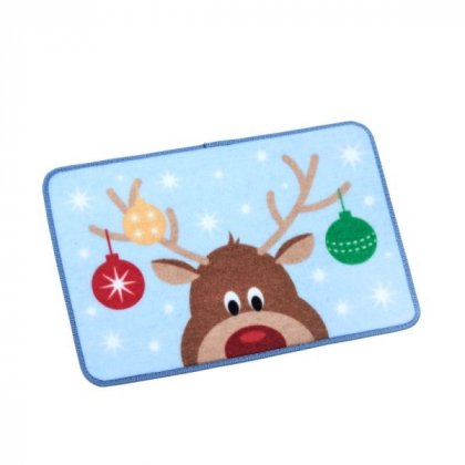 Three Kings Merry Rudolph Doormat 40 x 60cm