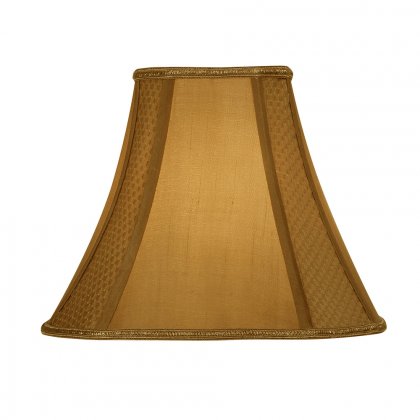 Oaks Lighting Flared Square Shade Gold - Various Sizes