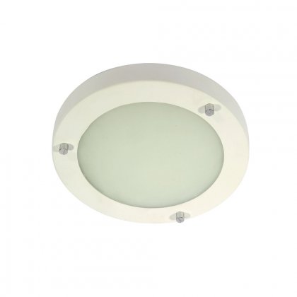 Oaks Lighting Rondo Flush Ceiling Light Small White