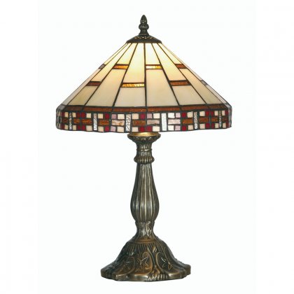 Oaks Lighting Tiffany Style Aremisia Table Lamp