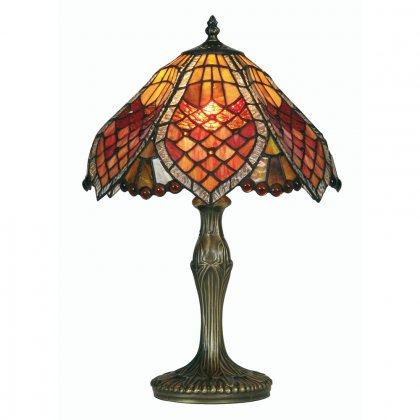 Oaks Lighting Tiffany Style Orsino Table Lamp