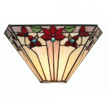 Oaks Lighting Tiffany Style Camillo Wall Light