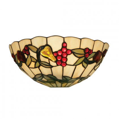 Oaks Lighting Tiffany Style Fruit Wall Light