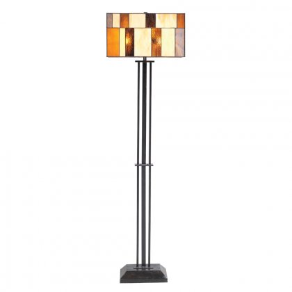 Oaks Lighting Tiffany Style Osrick Floor Lamp