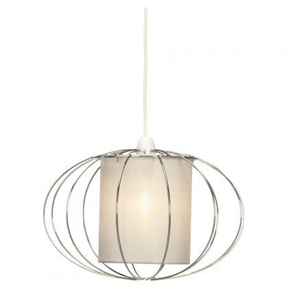 Oaks Lighting Tigris Non-Electric Pendant Chrome