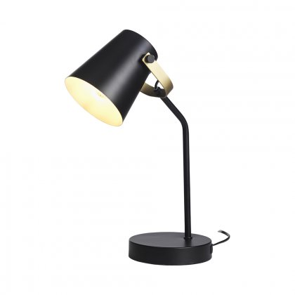 Oaks Lighting Malmo Table Lamp Black