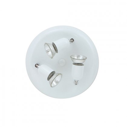 Oaks Lighting Bas 3 Lamp Spot Light White