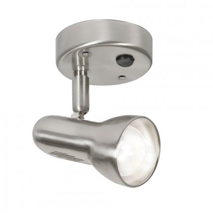 Oaks Lighting Tone Single Spot Light Satin Chrome