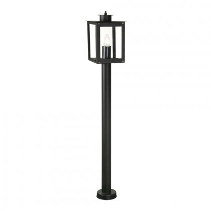 Oaks Lighting Saxton 1M Outdoor Post Light Black