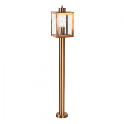 Oaks Lighting Saxton 1M Outdoor Post Light Copper