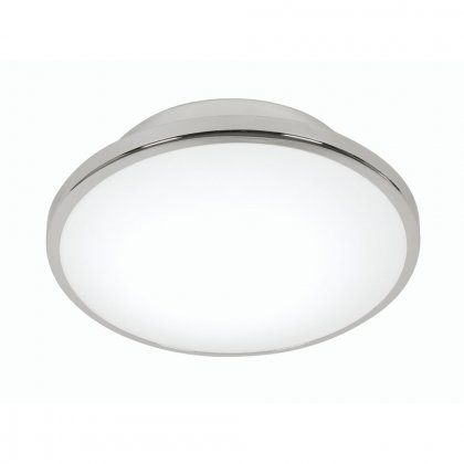 Oaks Lighting Palpo Flush Ceiling Light Chrome