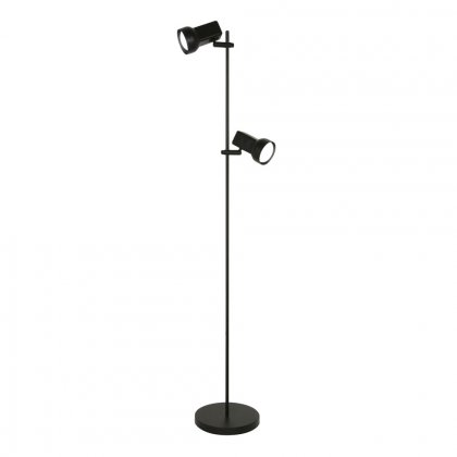 Oaks Lighting Quattro 80 Floor Lamp Black