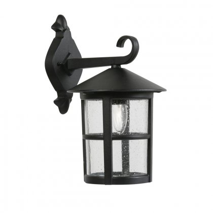 Oaks Lighting Bedale Outdoor Wall Light Black