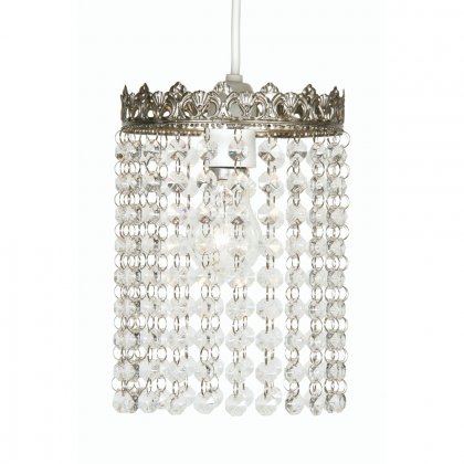 Oaks Lighting Ekon Non-Electric Pendant Satin Nickel